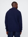 GAP Cardigan cu fermoar și nervuri GAP