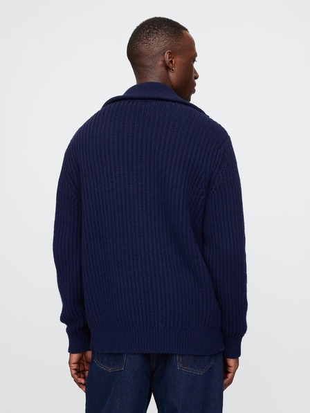 GAP Cardigan cu fermoar și nervuri GAP