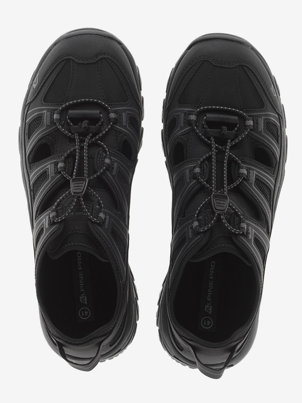 ALPINE PRO Sandale de vară pentru exterior cu flux de aer ALPINE PRO NUBRE negru