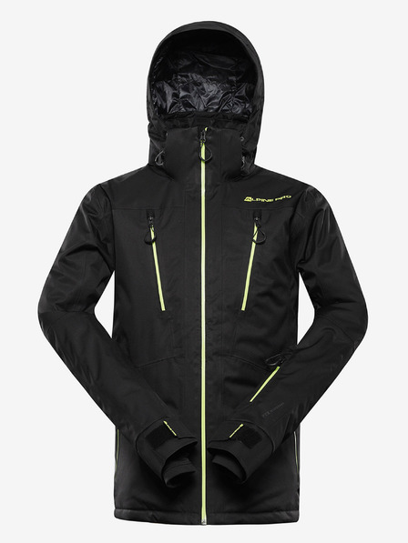 ALPINE PRO Jachetă de schi pentru bărbați cu membrană ptx ALPINE PRO REAM negru