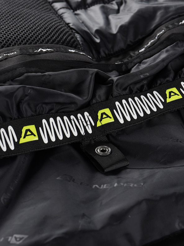 ALPINE PRO Jachetă de schi pentru bărbați cu membrană ptx ALPINE PRO REAM negru