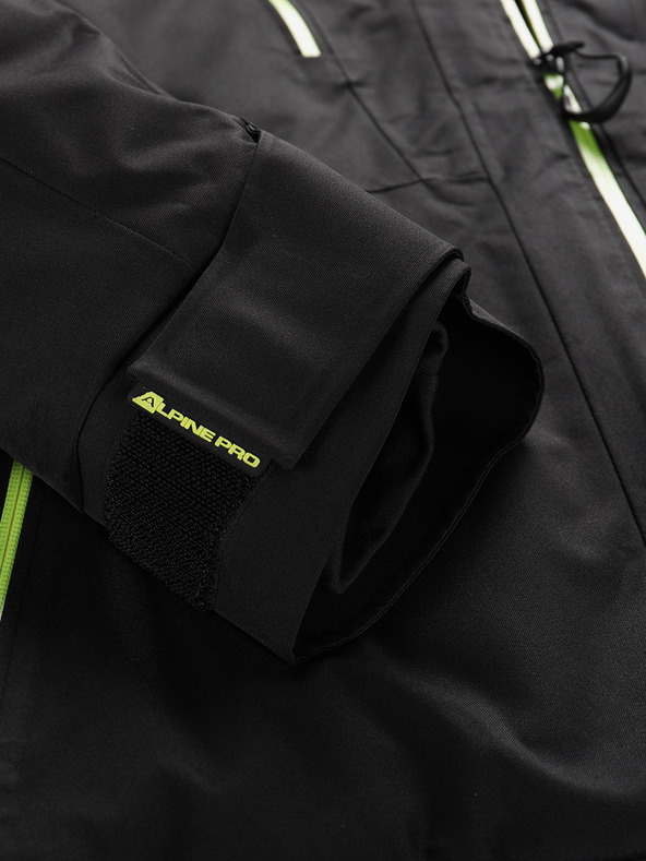 ALPINE PRO Jachetă de schi pentru bărbați cu membrană ptx ALPINE PRO REAM negru