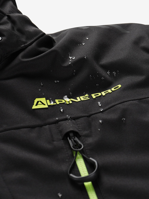 ALPINE PRO Jachetă de schi pentru bărbați cu membrană ptx ALPINE PRO REAM negru