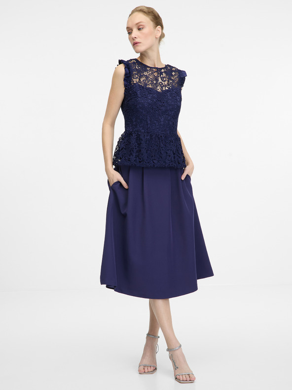 Orsay Bluză de damă albastru închis ORSAY