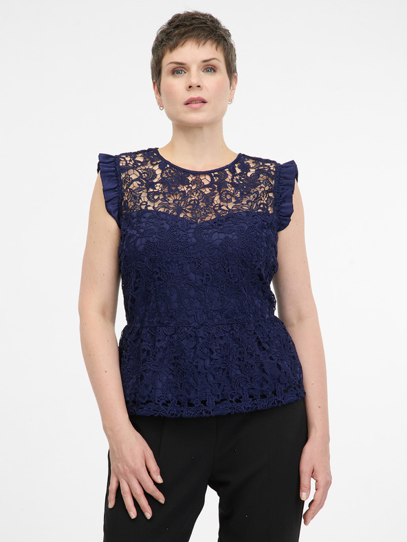 Orsay Bluză de damă albastru închis ORSAY