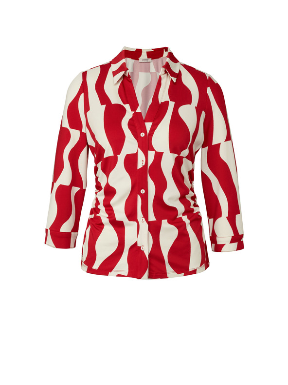 Orsay Bluză roșie cu guler ORSAY