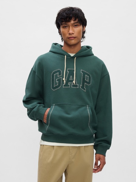 GAP Bluză oversize cu logo Stitch GAP
