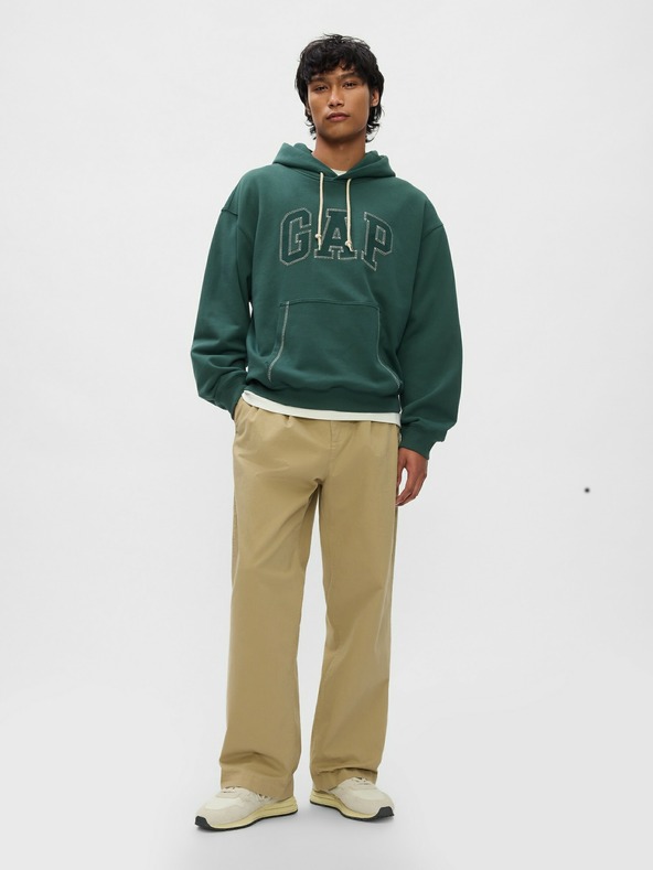 GAP Bluză oversize cu logo Stitch GAP