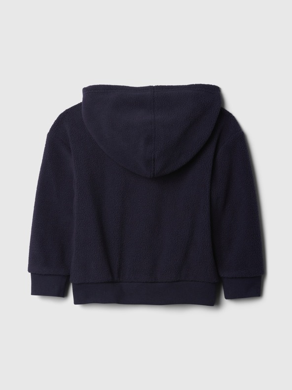 GAP Baby hanorac din fleece cu logo GAP