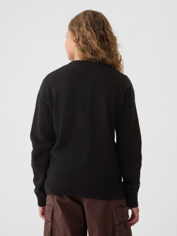 GAP Pulover cu logo pentru copii GAP