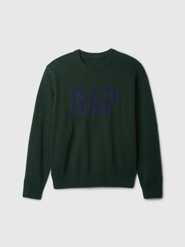GAP Pulover cu logo pentru copii GAP