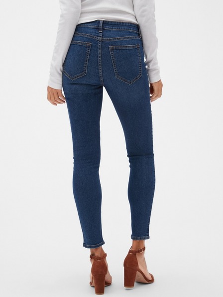 GAP Blugi Mid Rise Favorite Ankle Jeggings GAP