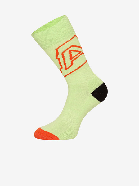 ALPINE PRO Șosete din lână Merino verde deschis pentru femei ALPINE PRO Phalte