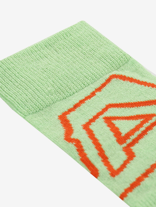 ALPINE PRO Șosete din lână Merino verde deschis pentru femei ALPINE PRO Phalte