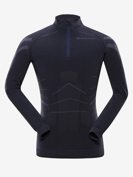 ALPINE PRO Tricou albastru închis pentru bărbați cu uscare rapidă ALPINE PRO LUBIN