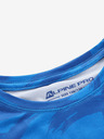 ALPINE PRO Tricou albastru pentru copii cu uscare rapidă ALPINE PRO AMADO