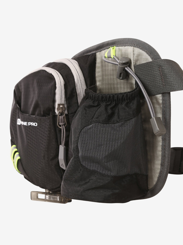 ALPINE PRO Rinichi sport negru ALPINE PRO HOTHE