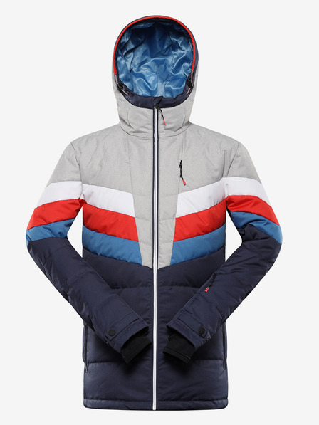 ALPINE PRO Jachetă de schi pentru bărbați din puf cu membrană ptx ALPINE PRO FEEDR mood indigo