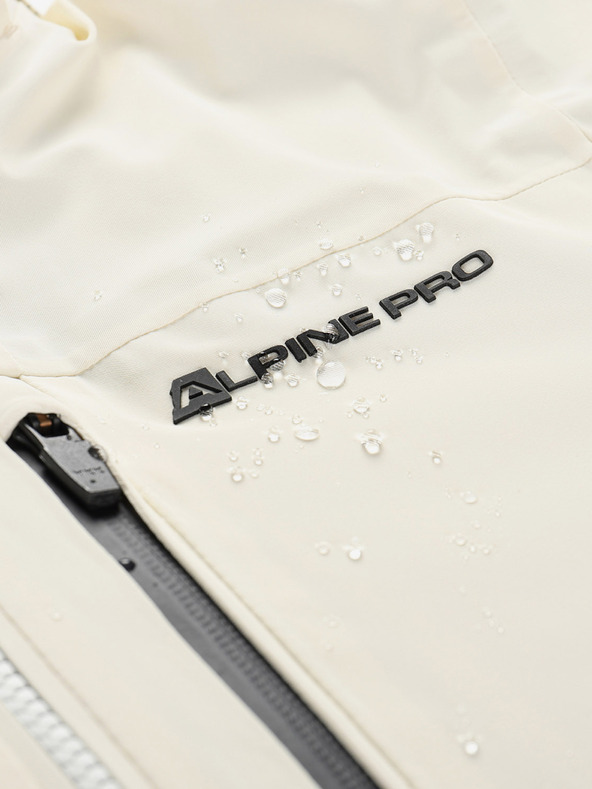ALPINE PRO Geacă de schi pentru femei cu membrană ptx pentru zăpadă ALPINE PRO REASA creme