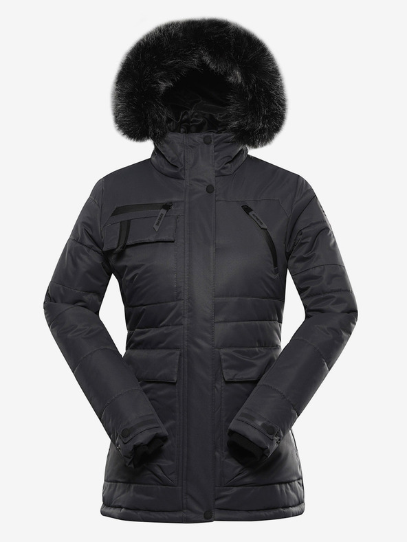 ALPINE PRO Jachetă cu membrană ptx pentru femei ALPINE PRO WERDA dk.true gray