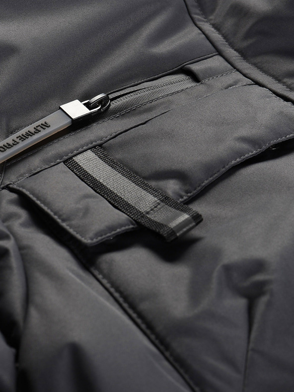 ALPINE PRO Jachetă cu membrană ptx pentru femei ALPINE PRO WERDA dk.true gray