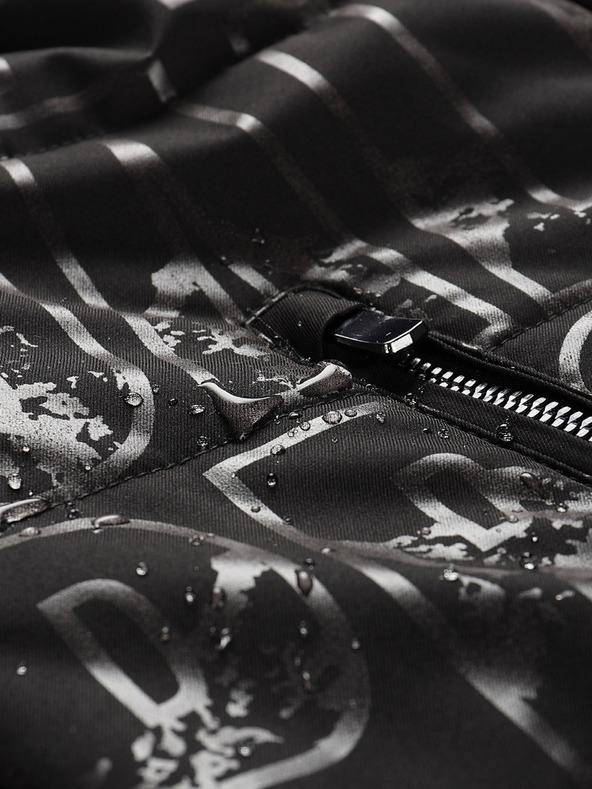 ALPINE PRO Jachetă de schi pentru femei cu membrană ptx pentru zăpadă ALPINE PRO DAMA negru