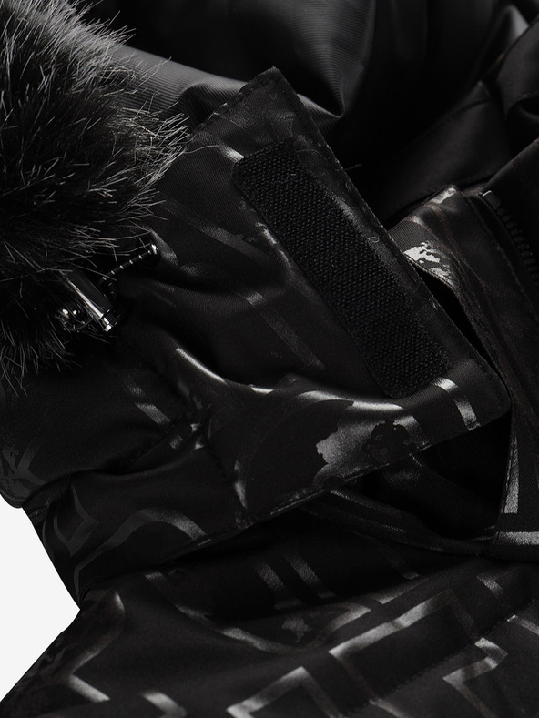 ALPINE PRO Jachetă de schi pentru femei cu membrană ptx pentru zăpadă ALPINE PRO DAMA negru