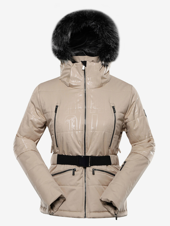 ALPINE PRO Jachetă de schi pentru femei cu membrană ptx snow ALPINE PRO DAMA alb piper