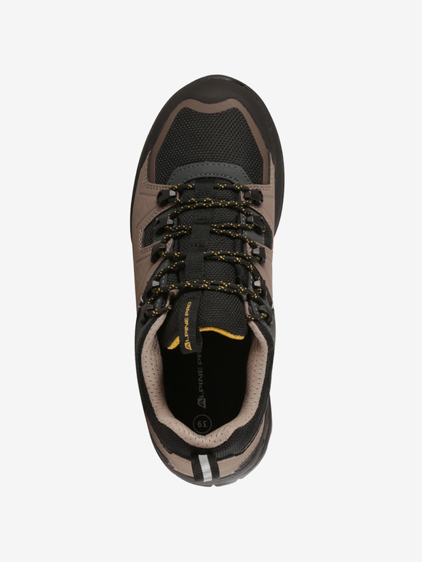 ALPINE PRO Pantofi de exterior din piele cu membrană ptx ALPINE PRO OMERE fungi