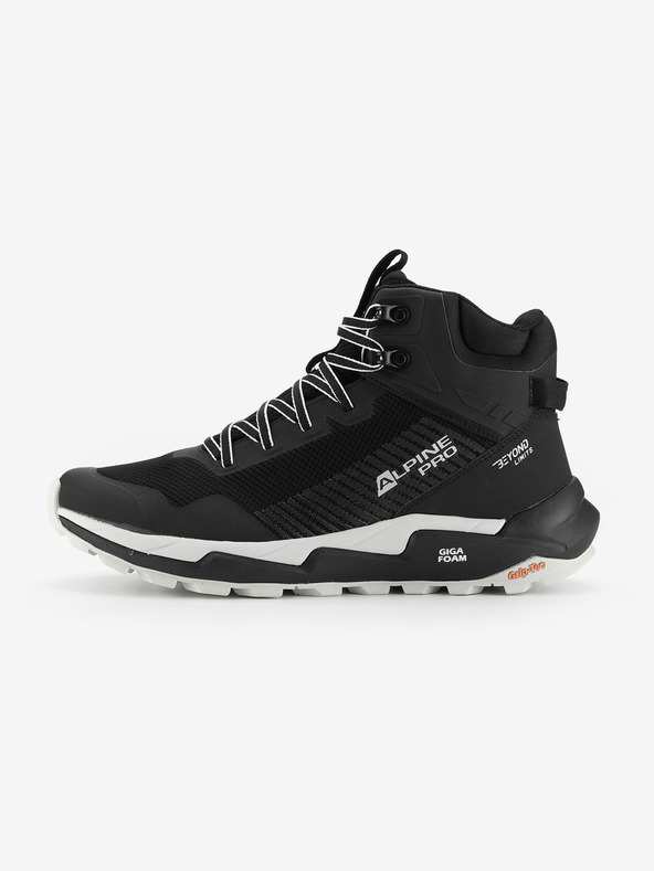 ALPINE PRO Pantofi de exterior gleznă cu giga boom ALPINE PRO PONTE negru