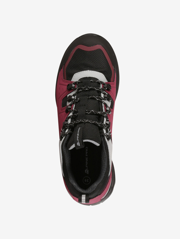 ALPINE PRO Pantofi de exterior din piele cu membrană ptx ALPINE PRO OMERE anemone