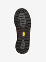 ALPINE PRO Pantofi de exterior din piele cu membrană ptx ALPINE PRO OMERE anemone