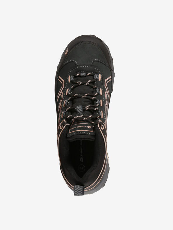 ALPINE PRO Pantofi de exterior cu membrană ptx ALPINE PRO GIMIE dk.true gri