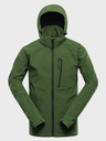 ALPINE PRO Jachetă softshell pentru bărbați Alpine Pro Hoor verde cu membrană