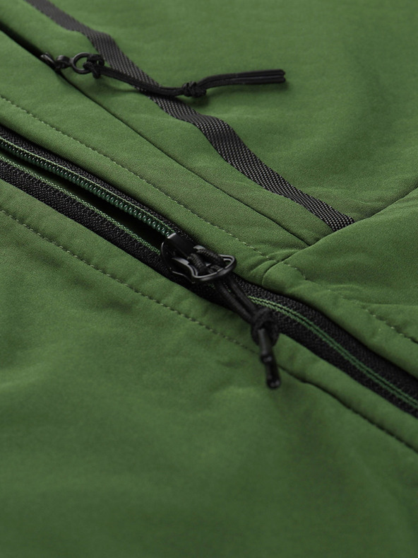 ALPINE PRO Jachetă softshell pentru bărbați Alpine Pro Hoor verde cu membrană