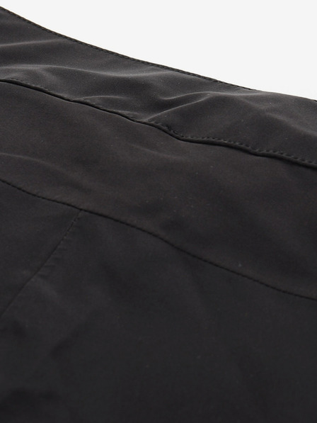 ALPINE PRO Pantaloni de exterior pentru femei cu membrană ptx ALPINE PRO ZONERA negru