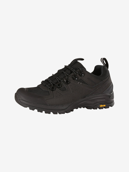 ALPINE PRO Pantofi de exterior din piele cu membrană ptx ALPINE PRO OMERE negru