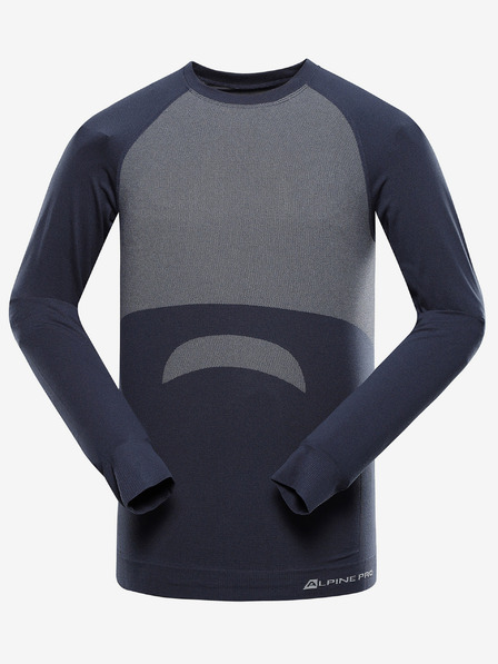 ALPINE PRO Lenjerie de corp funcțională pentru bărbați - tricou ALPINE PRO AMBOS mood indigo