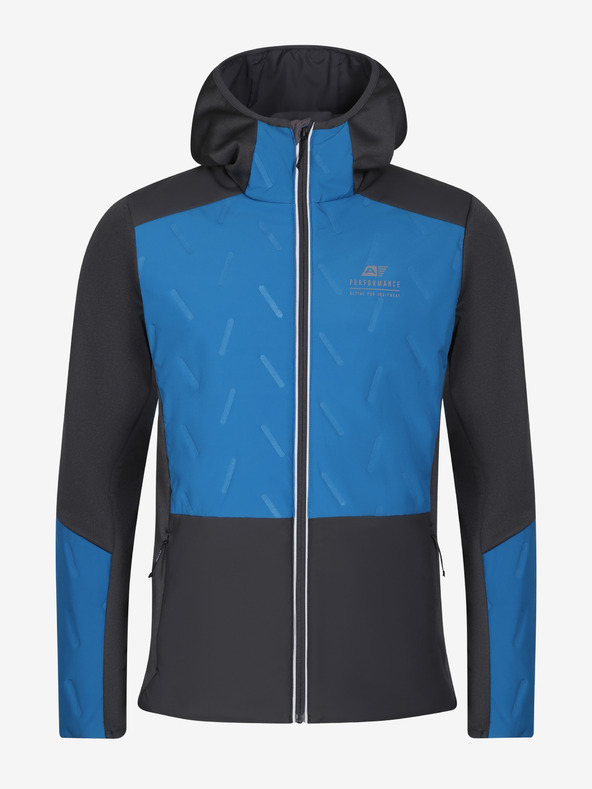 ALPINE PRO Hanorac bărbătesc cu uscare rapidă, cool-dry ALPINE PRO GOMAR albastru mykonos