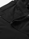 ALPINE PRO Pantaloni softshell pentru bărbați cu membrană Alpine Pro Corb cu uscare rece