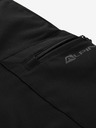 ALPINE PRO Pantaloni softshell pentru bărbați cu membrană Alpine Pro Corb cu uscare rece