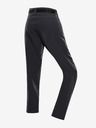 ALPINE PRO Pantaloni softshell pentru bărbați cu membrană Alpine Pro Corb cu uscare rece