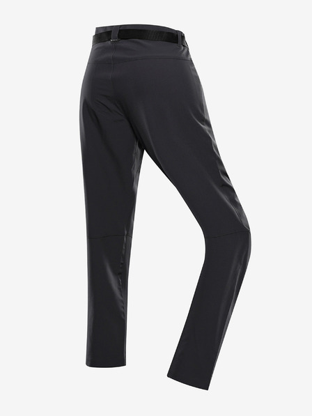 ALPINE PRO Pantaloni softshell pentru bărbați cu membrană Alpine Pro Corb cu uscare rece