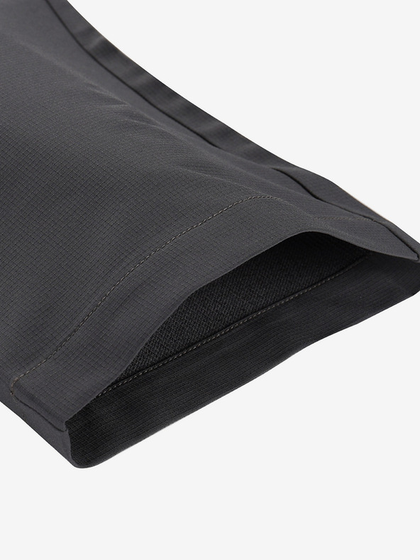 ALPINE PRO Pantaloni softshell pentru bărbați cu membrană Alpine Pro Corb cu uscare rece