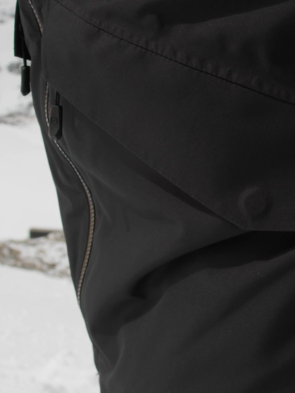 Horsefeathers Jacheta Halen II - negru/fier Horsefeathers