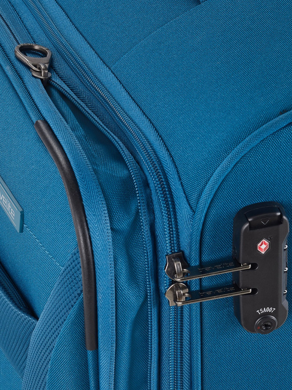 Travelite Valiză Travelite Chios L albastră