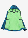ALPINE PRO Jachetă softshell albastră pentru copii cu membrană Alpine Pro Ezoro