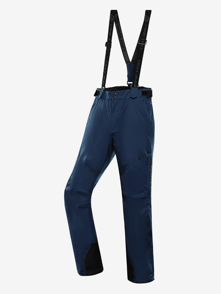 ALPINE PRO Pantaloni de schi pentru bărbați cu membrană ptx ALPINE PRO OSAG gibraltar sea