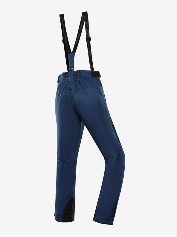 ALPINE PRO Pantaloni de schi pentru bărbați cu membrană ptx ALPINE PRO OSAG gibraltar sea