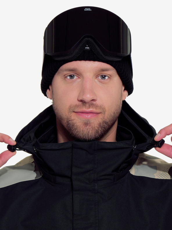 Horsefeathers Jacheta Envoy - camuflaj deșert / negru Horsefeathers